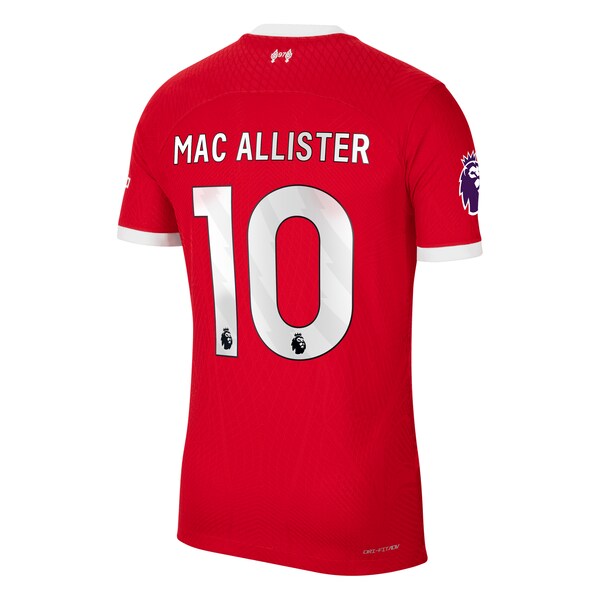 Alexis Mac Allister Liverpool Nike 2023/24 Home Authentic Player Jersey - Red/White - Image 4