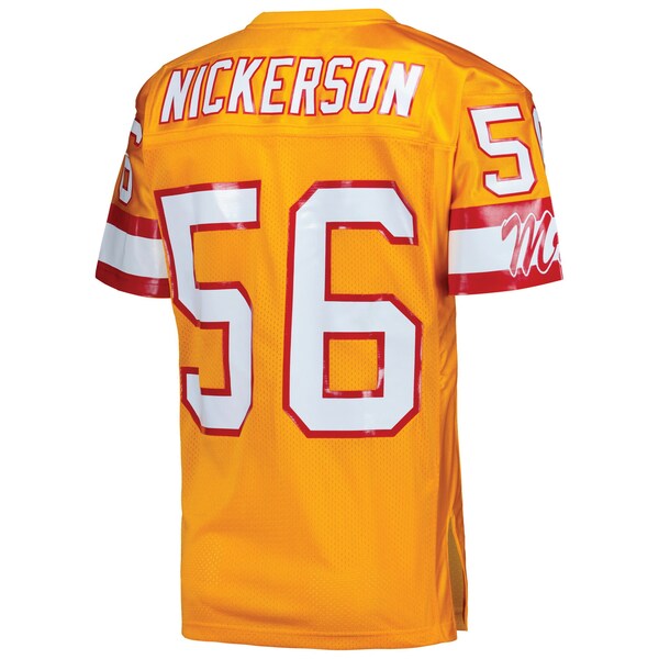 Hardy Nickerson Tampa Bay Buccaneers 1993 Authentic Throwback Retired Player Jersey - Orange - Image 3