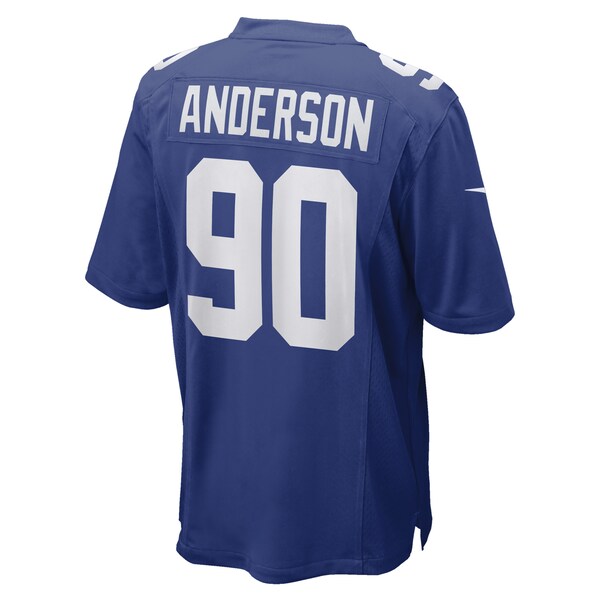 Ryder Anderson New York Giants Nike Game Player Jersey - Royal - Image 3