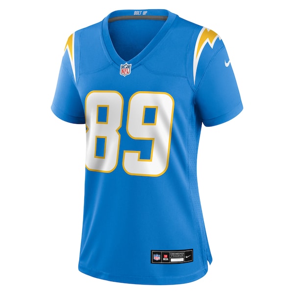 Jalen Reagor Los Angeles Chargers Nike Women's Team Game Jersey - Powder Blue - Image 3