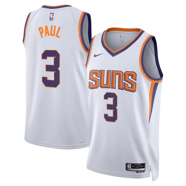 Chris Paul Phoenix Suns Nike Unisex Swingman Jersey - Association Edition - White/Purple - Image 2