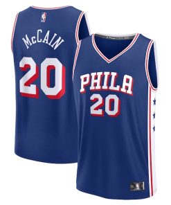 Jared McCain Philadelphia 76ers  2024 NBA Draft Fast Break Player Jersey - Icon Edition - Royal