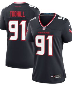 Casey Toohill Houston Texans Nike Women's Team Game Jersey -  Navy