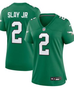 Darius Slay Philadelphia Eagles Nike Women's Alternate Player Game Jersey - Kelly Green