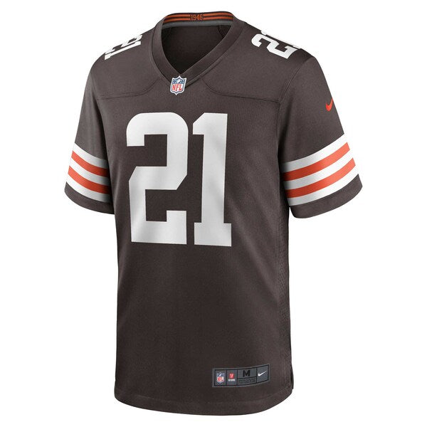 Denzel Ward Cleveland Browns Nike Game Jersey - Brown - Image 2