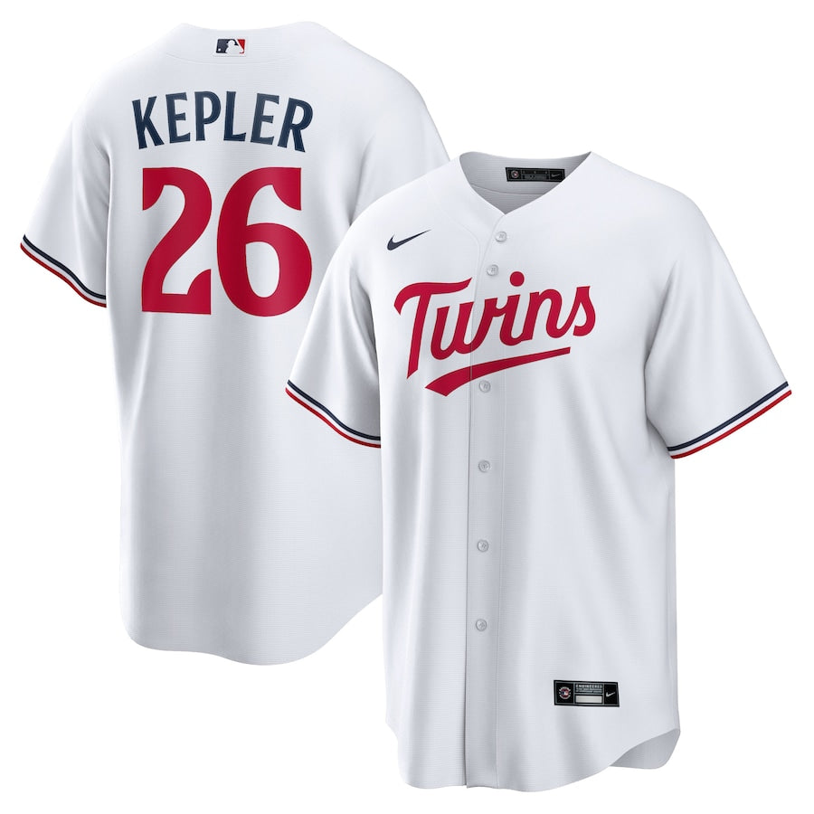 Max Kepler Minnesota Twins Nike Alternate Replica Jersey - Navy/White - Image 5