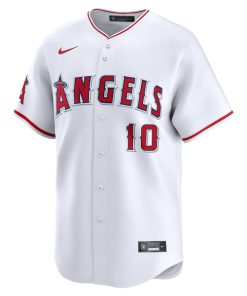 Alternative view of Gio Urshela Los Angeles Angels Nike Home Limited Player Jersey - White