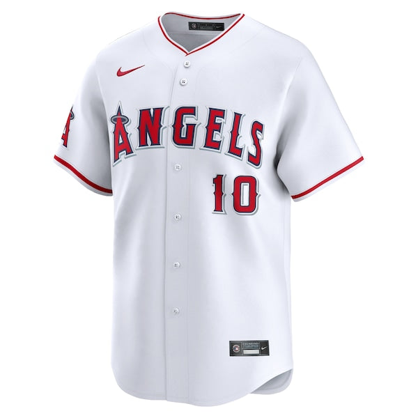 Gio Urshela Los Angeles Angels Nike Home Limited Player Jersey - White - Image 2