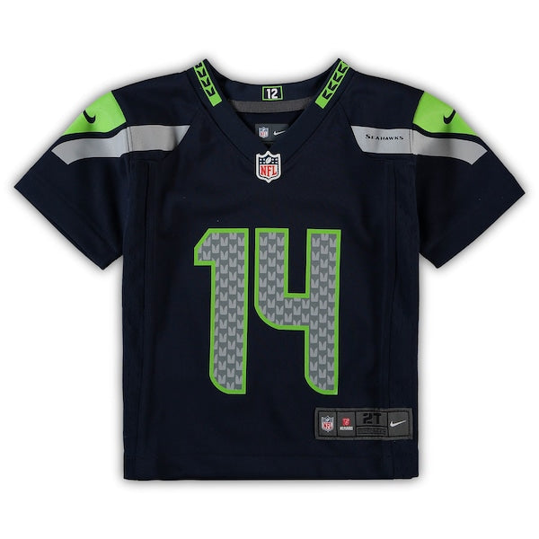 DK Metcalf Seattle Seahawks Nike Toddler Game Jersey - Navy - Image 2