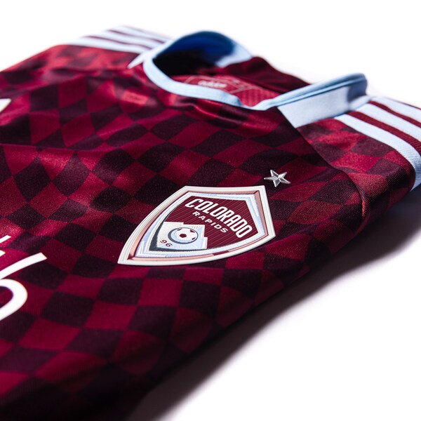 Sam Vines Colorado Rapids adidas 2024 One Flag Kit Authentic Player Jersey - Burgundy - Image 6