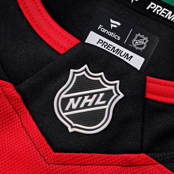 New Jersey Devils Home Premium Jersey - Red/Black/White - Image 7
