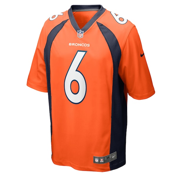 P.J. Locke Denver Broncos Nike Game Player Jersey - Orange - Image 2