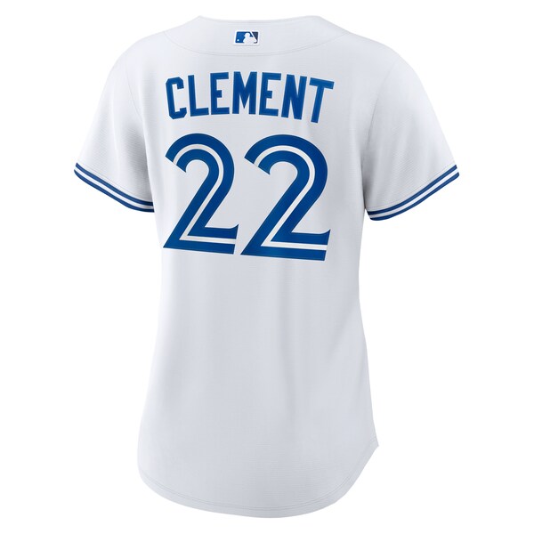 Ernie Clement Toronto Blue Jays Nike Women's Home Replica Jersey - White - Image 3