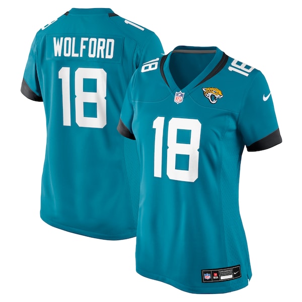 John Wolford Jacksonville Jaguars Nike Women's Team Game Jersey - Teal