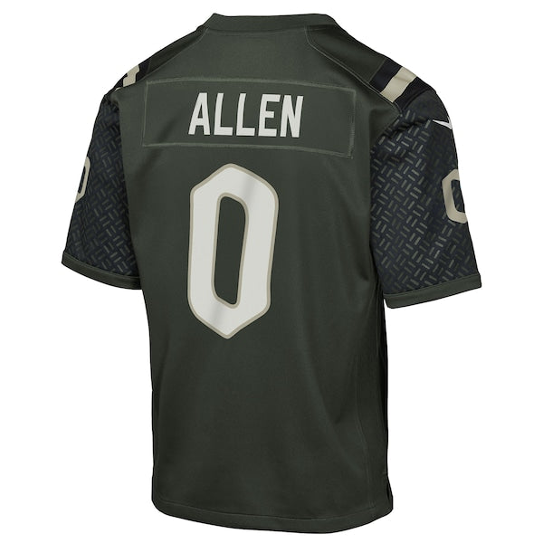 Braelon Allen New York Jets Nike Youth 2025 Rivalries Collection Game Jersey - Gotham Green - Image 3
