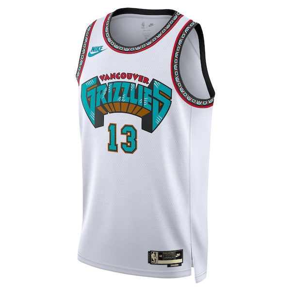 Jaren Jackson Jr. Memphis Grizzlies Nike Unisex 2024/25 Swingman Jersey - White - Classic Edition - Image 2