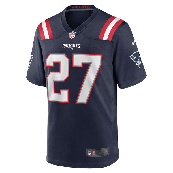 Marcellas Dial Jr. New England Patriots Nike Game Jersey - Navy - Image 2