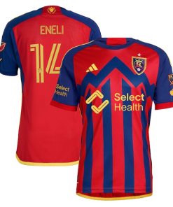 Emeka Eneli Real Salt Lake adidas 2024 Peak Utah Authentic Player Jersey - Red