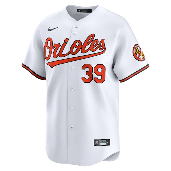 Kyle Bradish Baltimore Orioles Nike Home Limited Player Jersey - White - Image 2