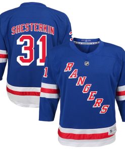 Igor Shesterkin New York Rangers Youth Home Replica Player Jersey - Blue/Navy