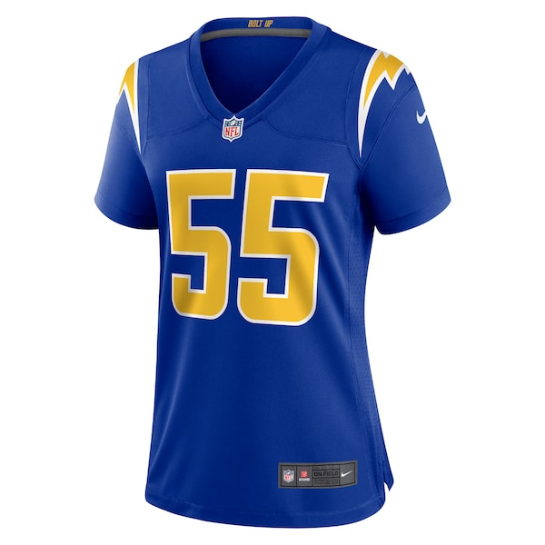 Junior Seau Los Angeles Chargers Nike Women's Retired Game Jersey - Royal/Powder Blue - Image 3