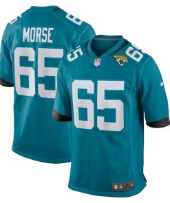 Mitch Morse Jacksonville Jaguars Nike Team Game Jersey -  Teal