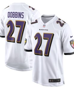J.K. Dobbins Baltimore Ravens Nike Game Jersey - White