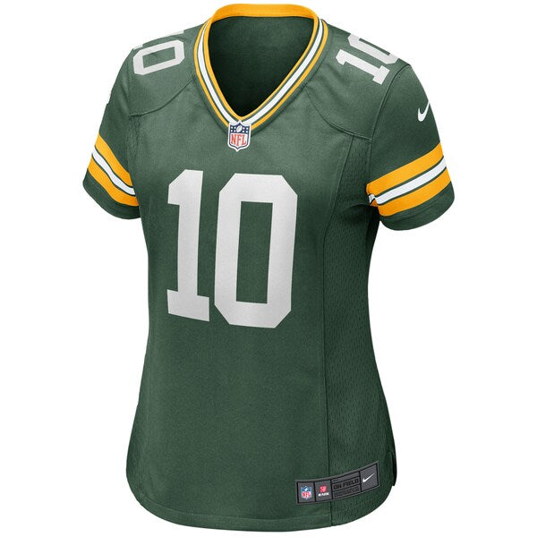 Jordan Love Green Bay Packers Nike Women's Game Jersey - Green - Image 2