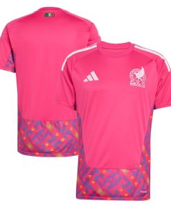 Mexico National Team adidas FIFA x World Cup 2026 Goalkeeper Replica Jersey - Pink