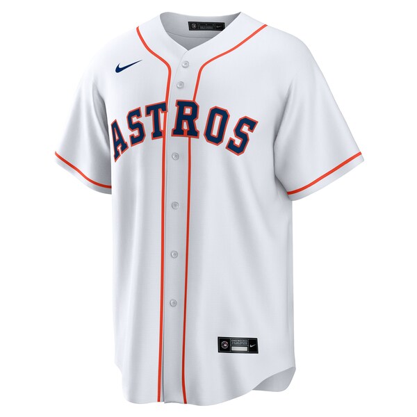 Carlos Correa Houston Astros Nike Youth Home Replica Jersey - White - Image 2