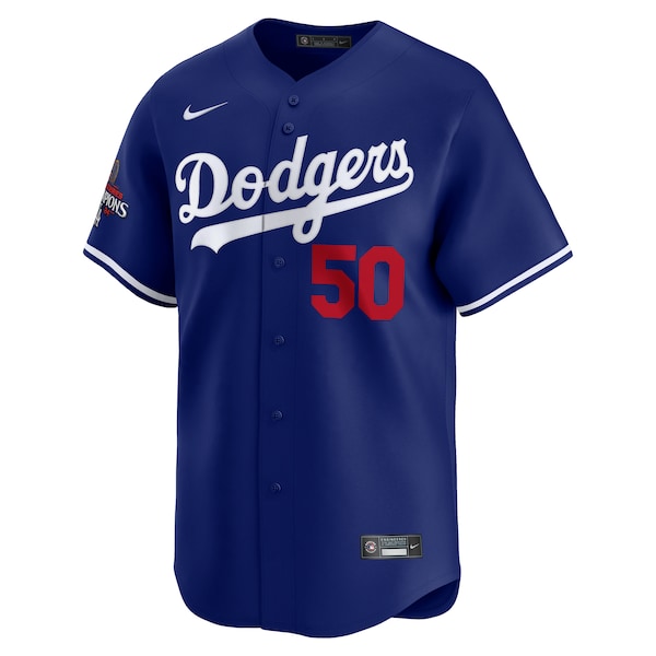 Mookie Betts Los Angeles Dodgers Nike 2024 World Series Champions Alternate Limited Player Jersey - Royal - Image 2