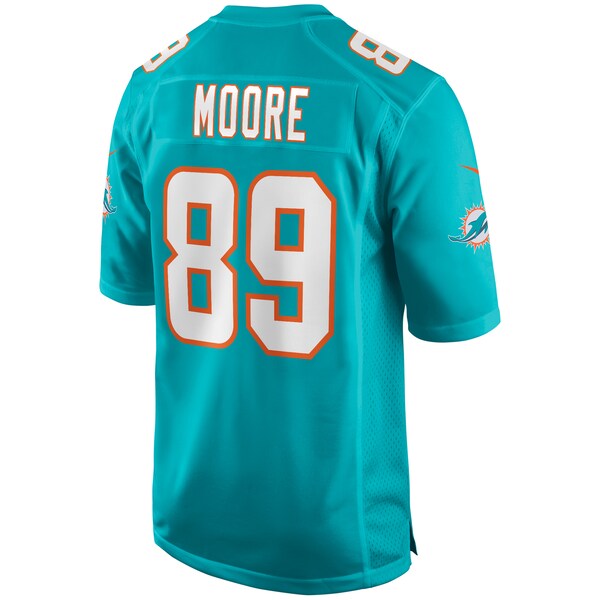 Nat Moore Miami Dolphins Nike Game Retired Player Jersey - Aqua - Image 3