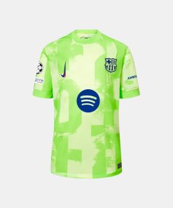 Barcelona 24/25 Nike Third Kit Custom Jersey - Yellow