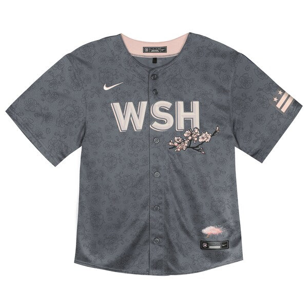 Washington Nationals Nike Toddler City Connect Limited Jersey - Charcoal - Image 2