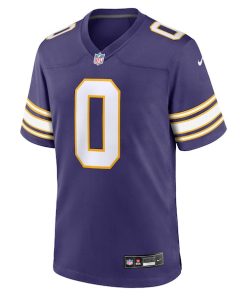 Alternative view of Marcus Davenport Minnesota Vikings Nike Classic Player Game Jersey - Purple