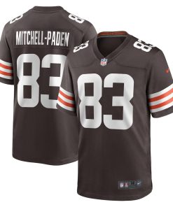 Zaire Mitchell-Paden Cleveland Browns Nike Team Game Jersey -  Brown