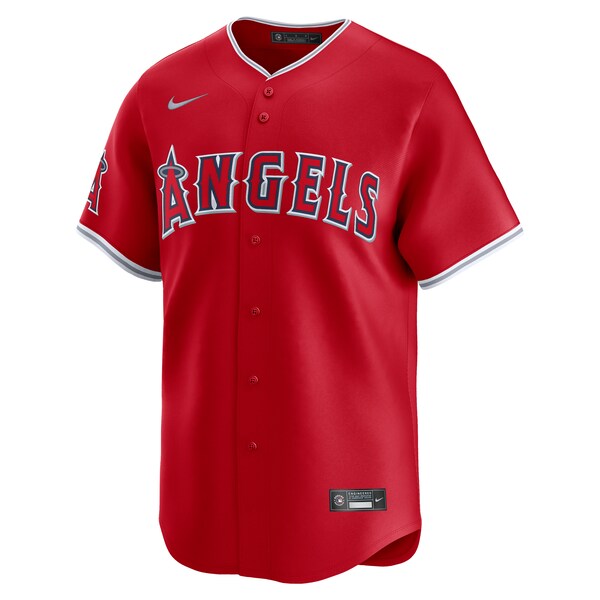 Los Angeles Angels Nike Alternate Limited Jersey?ยจC Red - Image 2