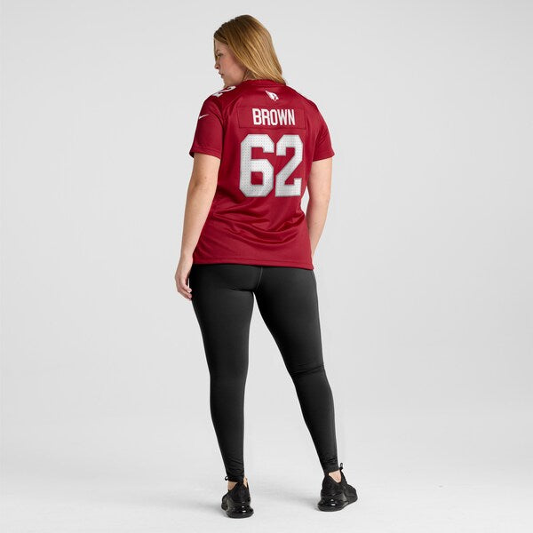 Evan Brown Arizona Cardinals Nike Women's Game Jersey - Cardinal - Image 8