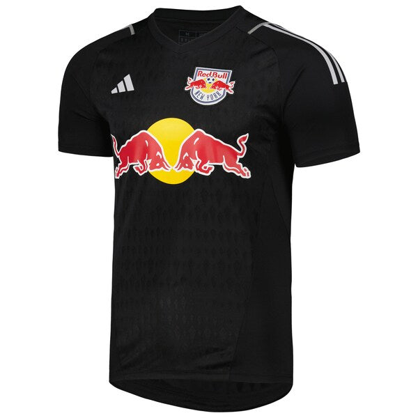 New York Red Bulls adidas 2024 Replica Goalkeeper Jersey - Black - Image 2