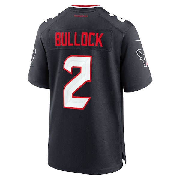 Calen Bullock Houston Texans Nike Team Game Jersey - Navy - Image 3