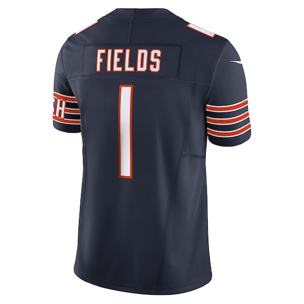 Justin Fields Chicago Bears Nike Vapor F.U.S.E. Limited Jersey - Navy/Orange/White - Image 5