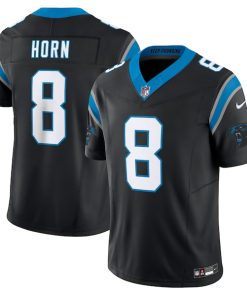 Jaycee Horn Carolina Panthers Nike Vapor F.U.S.E. Limited Jersey - Black/Blue