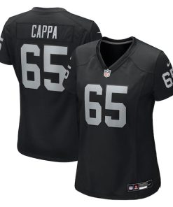 Alex Cappa Las Vegas Raiders Nike Women's Team Game Jersey -  Black
