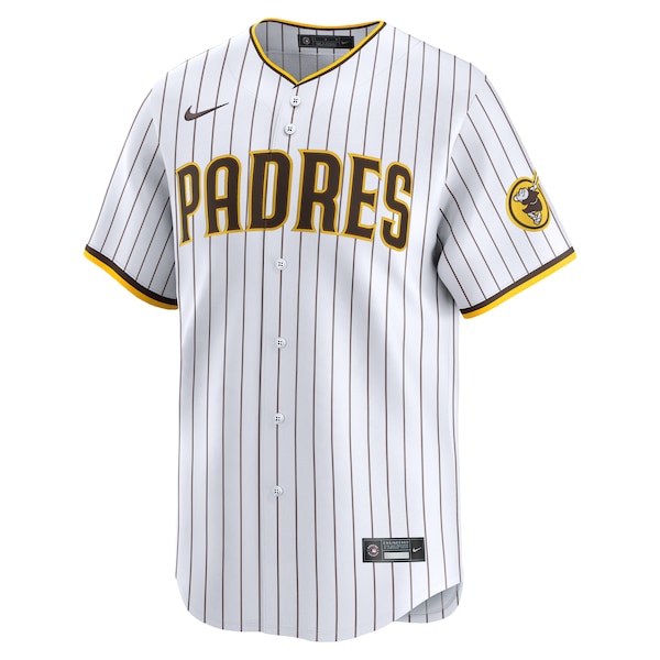 Jackson Merrill San Diego Padres Nike Home Limited Jersey - White - Image 2