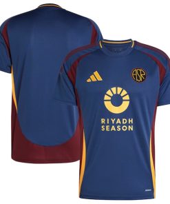 Alternative view of AS Roma adidas 2024/25 Third Replica Jersey - Navy/White