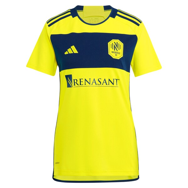 Tyler Boyd Nashville SC adidas Women's 2024 The 615 Kit Replica Player Jersey - Yellow/Black - Image 3