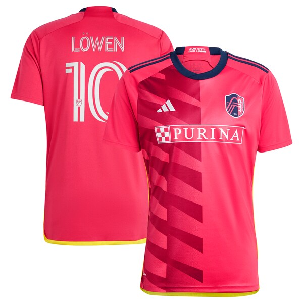 Eduard L?wen St. Louis City SC adidas 2024 CITY Kit Replica Jersey - Red
