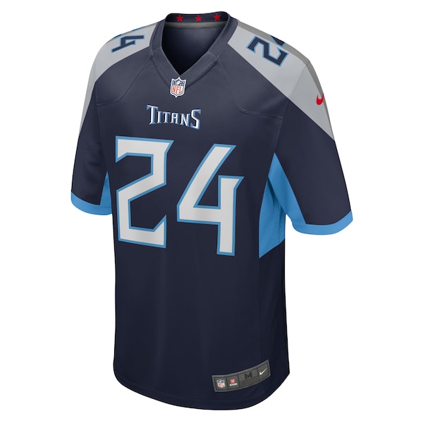 Julius Wood Tennessee Titans Nike Game Jersey - Navy - Image 2