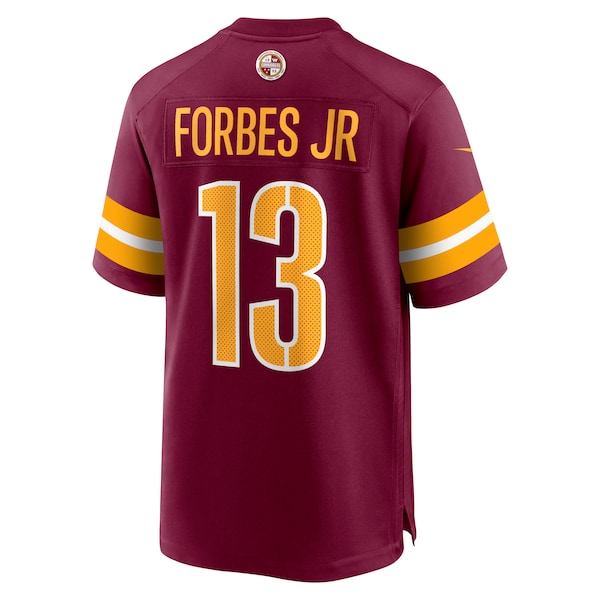 Emmanuel Forbes Washington Commanders Nike 2023 NFL Draft First Round Pick Game Jersey - Burgundy - Image 2