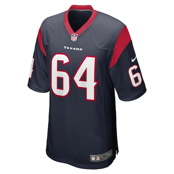 Nick Broeker Houston Texans Nike Team Game Jersey - Navy - Image 2